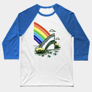 Pot O'Gold Shark Baseball T-Shirt